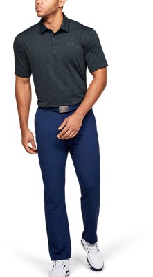 under armour men's playoff core stripe golf polo