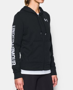 Women's UA Terry Full Zip Hoodie 1 Color $59.99