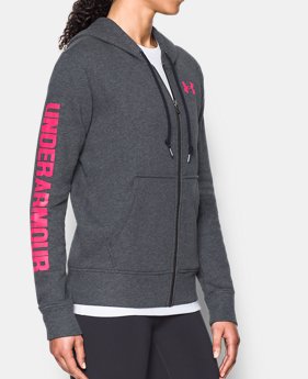 Women's UA Terry Full Zip Hoodie 1 Color $59.99