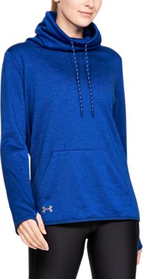 under armour women's novelty armour fleece funnel neck