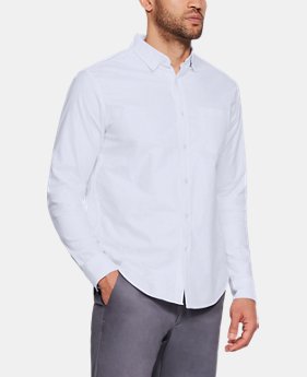 Men's UA Performance Oxford Long Sleeve 1 Color $80