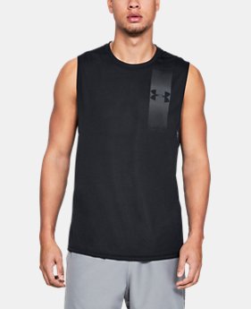 Men's UA Siro Muscle Tank Graphic 1 Color Available $30