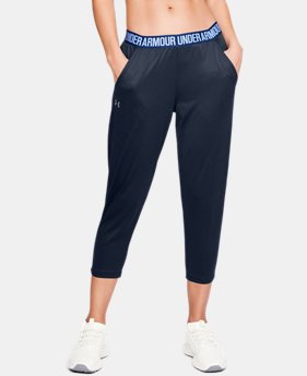Women's UA Play Up Capris 1 Color $40