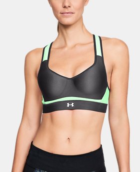 Women's HeatGear Armour® High Support Sports Bra 1 Color Available $65