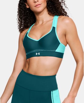 Women's UA Warp Knit High Sports Bra 3 Colors $55