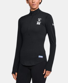Women's NBA Combine Authentic Charged Cotton® 1/2 Zip $60