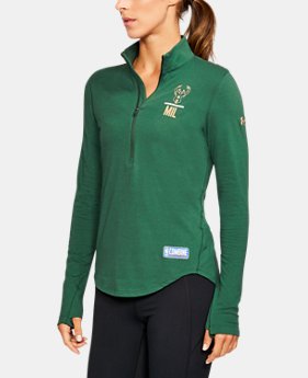 Women's NBA Combine Authentic Charged Cotton® 1/2 Zip 2 Colors $60