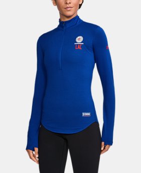Women's NBA Combine Authentic Charged Cotton® 1/2 Zip $60