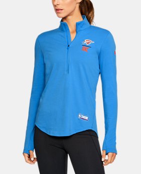 Women's NBA Combine Authentic Charged Cotton® 1/2 Zip $60