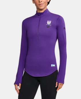 Women's NBA Combine Authentic Charged Cotton® 1/2 Zip 1 Color $60