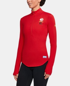 Women's NBA Combine Authentic Charged Cotton® 1/2 Zip $60