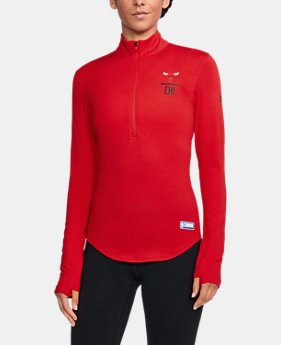 Women's NBA Combine Authentic Charged Cotton® 1/2 Zip 4 Colors Available $60