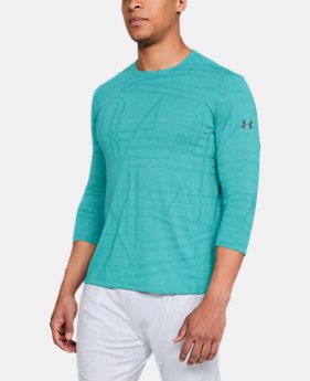 New to Outlet Men's UA ¾ Utility T-Shirt 2 Colors Available $27