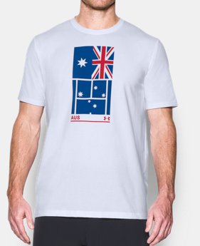 Men's UA Tennis Australia T-Shirt 1 Color $14.24