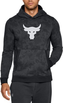 the rock hoodie under armour