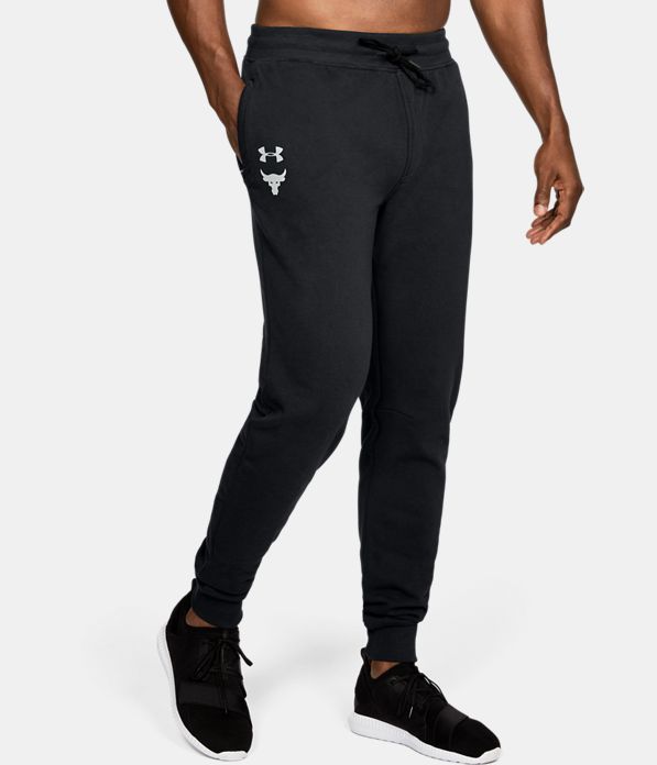 Men's UA x Project Rock UA Threadborne⢠Fleece Joggers | Under Armour US