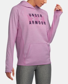 Women's UA Storm Armour Fleece® Big Logo Twist Hoodie 8 Colors Available $32.99 to $41.24