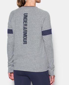 Women's UA Sportstyle Crew Long Sleeve 1 Color $44.99