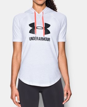 Women's UA Sportstyle Short Sleeve Hoodie 1 Color Available $26.99 to $33.74