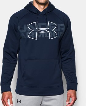 New Arrival Men's UA Storm Armour® Fleece Graphic Hoodie 1 Color $54.99