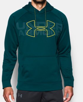 New Arrival Men's UA Storm Armour® Fleece Graphic Hoodie 1 Color $54.99