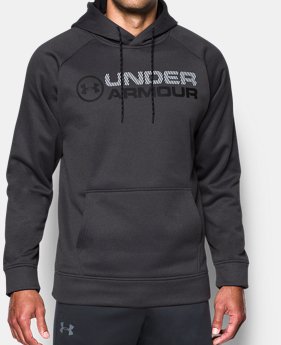 Men's UA Storm Armour Fleece® Wordmark Hoodie 1 Color $48.74