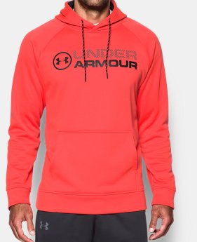 Men's UA Storm Armour Fleece® Wordmark Hoodie 1 Color Available $54.99