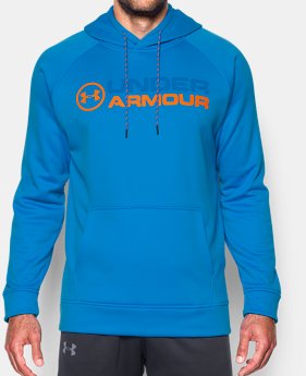 New Arrival Men's UA Storm Armour® Fleece Wordmark Hoodie 3 Colors $54.99