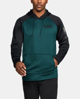 Men's UA Storm Armour Fleece® Colorblock Hoodie 6 Colors Available $32.99