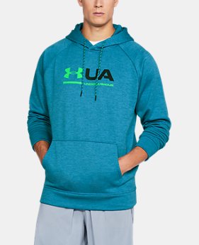 New Arrival Men's UA Storm Armour® Fleece Tonal Twist Hoodie 1 Color $54.99