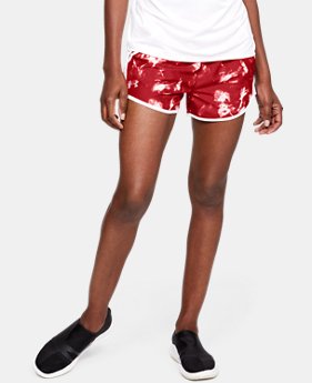 Women's UA Fly-By Team Printed Shorts 1 Color Available $30