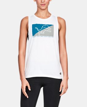 Women's NFL Combine Authentic Muscle Tank 1 Color Available $26.24 to $26.99