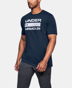 Men's UA Team Issue Wordmark T-Shirt 1 Color $25