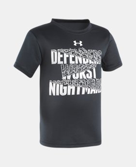 Boys' Pre-School UA Quarterly Short Sleeve Shirt 1 Color $10.49
