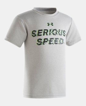 Boys' Pre-School UA Serious Speed Short Sleeve Shirt 1 Color $10.49