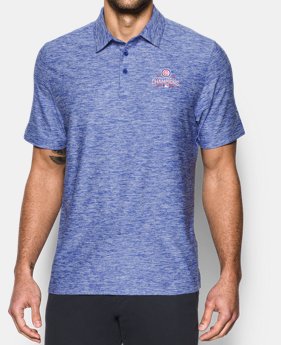 Men's Chicago Cubs UA Elevated Heather Polo 1 Color $69.99