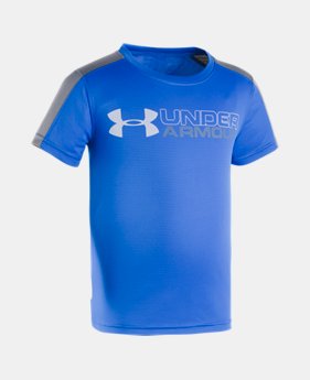 Boys' Toddler UA UPF Sun Short Sleeve Shirt 1 Color $20.99
