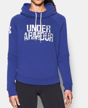 Women's UA Favorite Fleece Camo Logo Hoodie 6 Colors $48.74