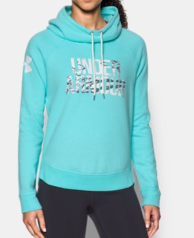Women's UA Favorite Fleece Camo Logo Hoodie 1 Color $49.99