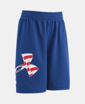 Boys' Toddler UA Big Logo Americana Shorts $21.99