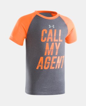 Boys' Toddler UA Call My Agent Short Sleeve Shirt 1 Color $17.99