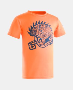 Boys' Pre-School UA Never Retreat Short Sleeve Shirt 1 Color $17.99