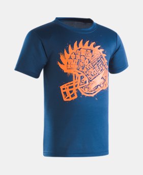 Boys' Pre-School UA Never Retreat Short Sleeve Shirt 1 Color $17.99