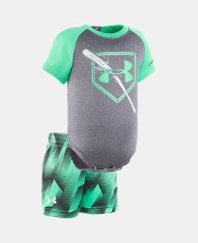 Boys' Newborn UA Breaking Bat Raglan Set 1 Color $18.74