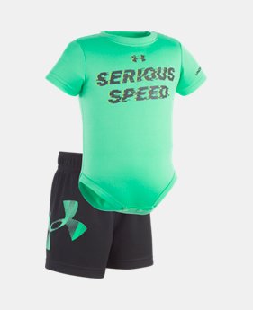 Boys' Newborn UA Serious Speed Set 1 Color $15.74
