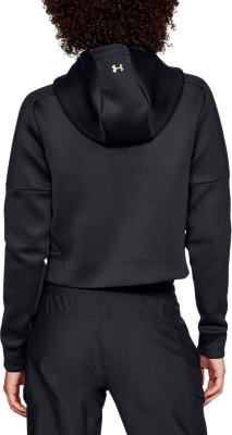 under armour black hoodie womens