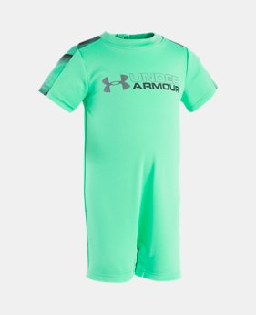 Boys' Newborn UA Double Down Shortall 1 Color $13.49
