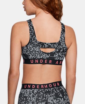 Women's UA Favorite Cotton Heathered Print Everyday Bra 3 Colors $30