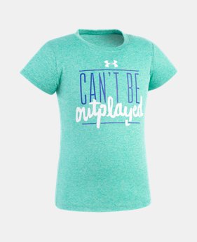 Girls' Toddler UA Can't Be Outplayed T-Shirt 1 Color $17.99