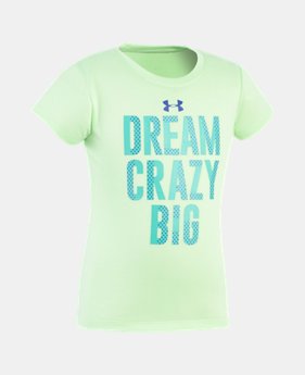 Girls' Pre-School UA Dream Crazy Big T-Shirt 2 Colors $10.49